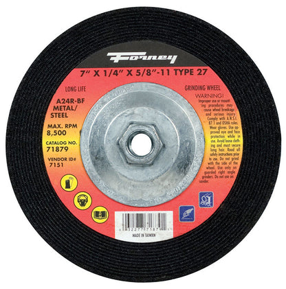 GRIND WHEEL 7X1/4X5/8