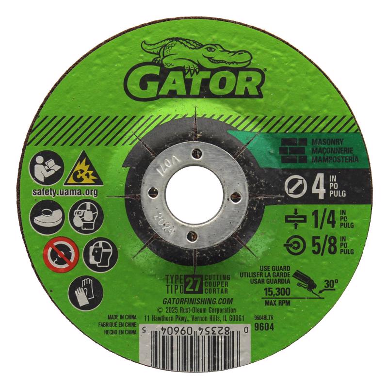 MASONRY WHEEL 4X1/4X5/8