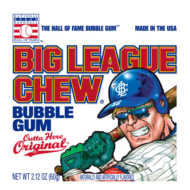 BIG LEAGUE CHEW ORIGINAL - Pack of 12