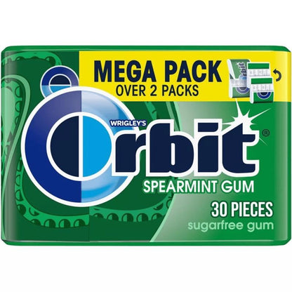 Pack of six Emery Jensen gum and breath mints, sugar-free gum and mints with freshening flavor in each package.