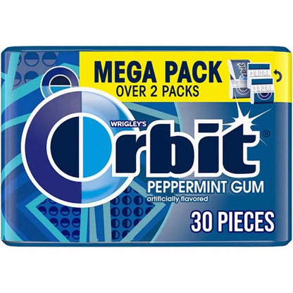Emery Jensen CHWNG GUM PMNT MEGA 30PK pack of 6, assorted gum and breath mints for fresh breath and oral freshness.