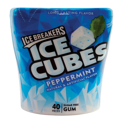 GUM CUBES PEPRMNT 40PC - Pack of 6