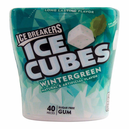 GUM CUBES WNTRGRN 40PC - Pack of 6
