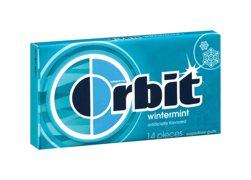 GUM ORBIT SUGRFREE WINTR - Pack of 12