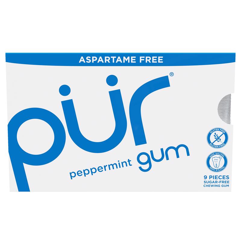 PUR GUM BLISTER PEPPERMI - Pack of 12
