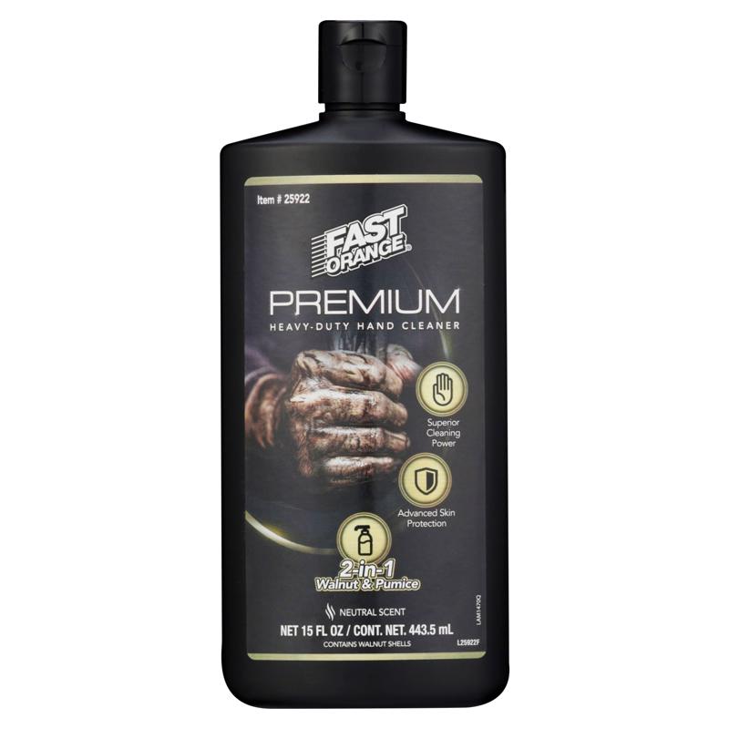 Emery Jensen heavy-duty hand cleaner in 15oz bottles, pack of 12, designed for tough grime and dirt removal for industrial use.