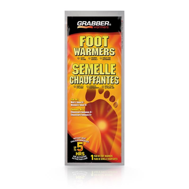 FOOT WARMER 5HR M/l - Pack of 30