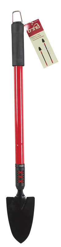 Emery Jensen hand trowel, a versatile garden tool with telescoping handle for planting and digging in the garden.