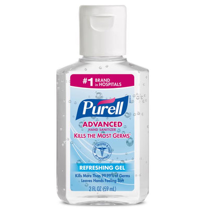 HAND SANITIZER GEL 2OZ - Pack of 24