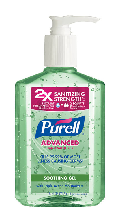 PURELL ADV ALOE 8OZ PUMP - Pack of 12