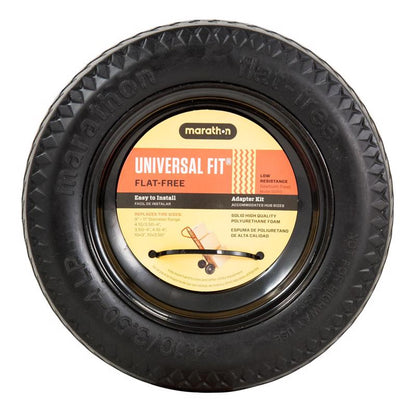 Emery Jensen TIRE HT Flat Free hand truck wheel and tire for durable, puncture-proof mobility on a flat-free hand truck.