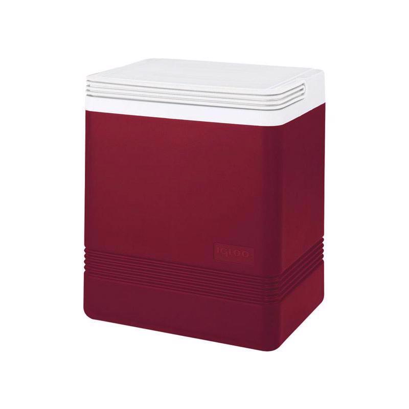 Emery Jensen Legend 24 Cooler, a hard-sided cooler with a sturdy design and secure lid, ideal for outdoor cooling needs.