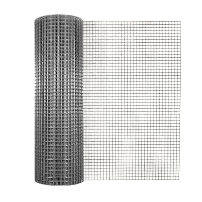 Emery Jensen hardware cloth, 24x25 feet, 1/2 inch mesh, durable steel wire fencing for poultry and garden protection