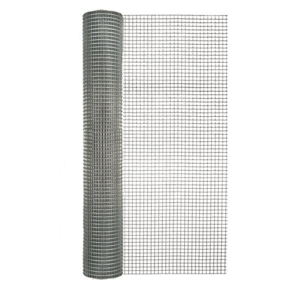 Emery Jensen hardware cloth 36x25 inches, 1/2 inch mesh, durable metal wire screen for fencing or pest control applications.