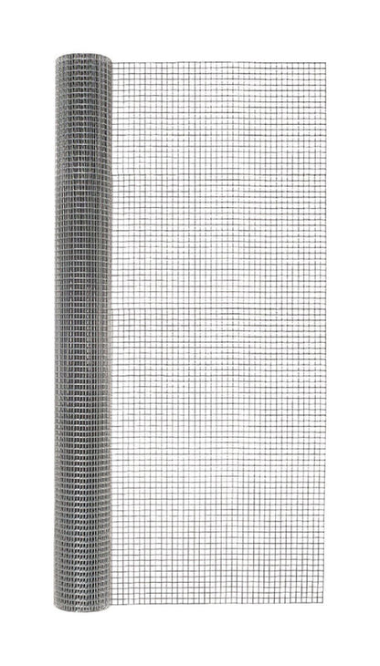 Emery Jensen hardware cloth 48x25 inches, 1/2 inch mesh, durable galvanized wire screen for fencing and screening projects