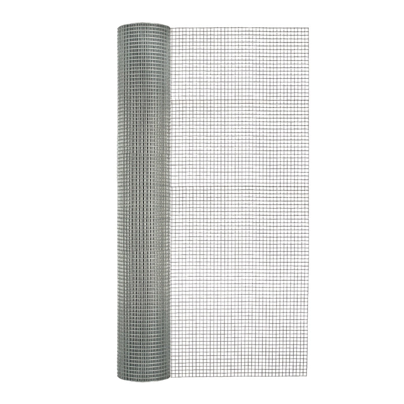 Emery Jensen hardware cloth, 48x50 inches, 1/2 inch mesh, durable metal wire fencing for pest control and garden use