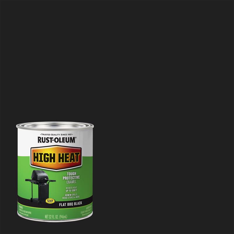 Hi-heat PAINT BLK QT - Pack of 2