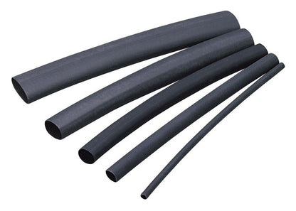 HEAT SHRNK TBE BLK 3/16"