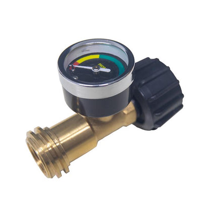PROPANE GAUGE Black/gold