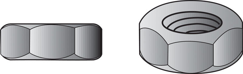 10# FIN HX NUTS 7/16-14