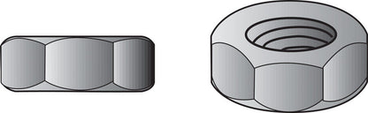 Emery Jensen HEX bolt FIN HX NT USS Z 5/16-18, metal fastener with threaded zinc finish for industrial applications