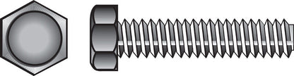 Emery Jensen grade 2 hex tap bolt, 1/4 inch by 2.5 inch, set of 100, metal fasteners with hex head for industrial use