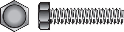 Emery Jensen Grade 2 hex tap bolt, 5/16x2.5 inches, showing a sturdy steel bolt with hex head and threaded shaft.