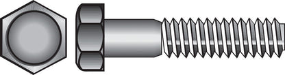 Emery Jensen HEX Grade 2 USS Z bolt in 3/4x2 1/2 size, showing a metallic hex bolt with threading and hex head design.