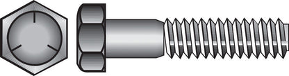 Emery Jensen HEX Grade 5 Coarse USS HX CP bolt, 1/2 inch x 6 inches, with threaded, coarse finish, metal construction.