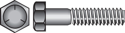 Emery Jensen HEX Grade 5 Coarse bolt, 1/4x3 inches, standard steel fastener with coarse threading, for heavy-duty applications