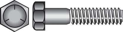 Emery Jensen HEX Grade 5 Coarse bolt in 5/8x2 1/2 size, with a hex head and coarse threading, suitable for heavy-duty applications.