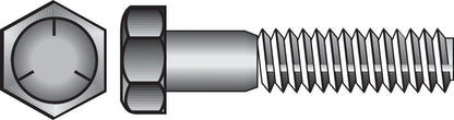 Emery Jensen HEX Grade 5 Coarse bolt in 5/8 inch by 3 1/2 inch size with a hex head for industrial fastening.