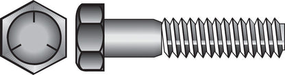Emery Jensen Grade 5 coarse hex bolt, 7/16 inch diameter and 1.5 inches long, with a coarse thread for heavy-duty fastening.