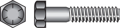 Emery Jensen HEX Grade 8 Coarse bolt, 3/4 x 3 1/2 inch, heavy-duty metal fastener with coarse threads for industrial use
