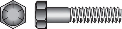 Emery Jensen Grade 8 Coarse Hex Bolt in 5/8 x 1 1/2 size, steel fastener with coarse threads for industrial use