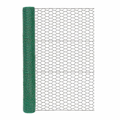 NETTING HEX 36X25' 1"GRN