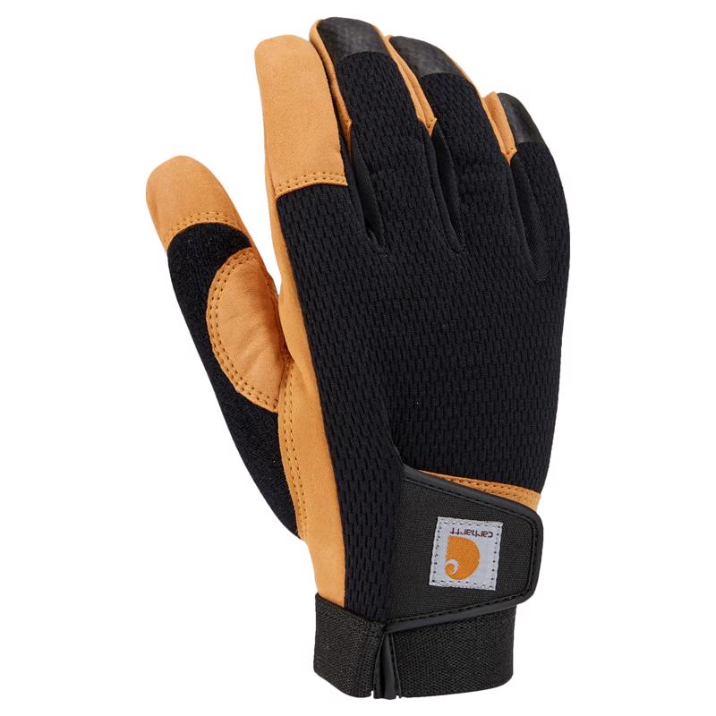 GRIP GLVS MEN Blk/ylw L