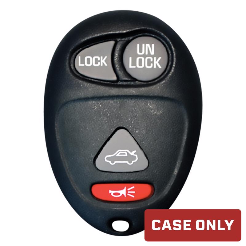 Emery Jensen high security auto remote KS CASE CP049D with key fob and control buttons for vehicle security.