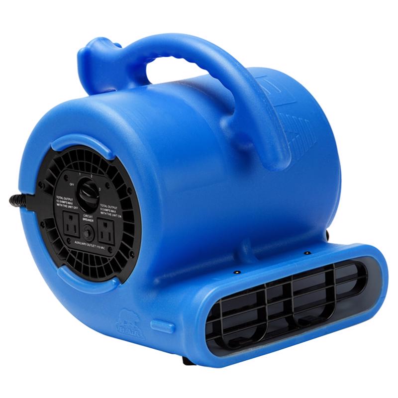 Emery Jensen high velocity blower fan, 1/4 HP, 13.5-inch diameter, industrial cooling and ventilation fan.