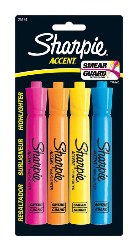 HIGHLIGHTER ASST COLR4PK - Pack of 6