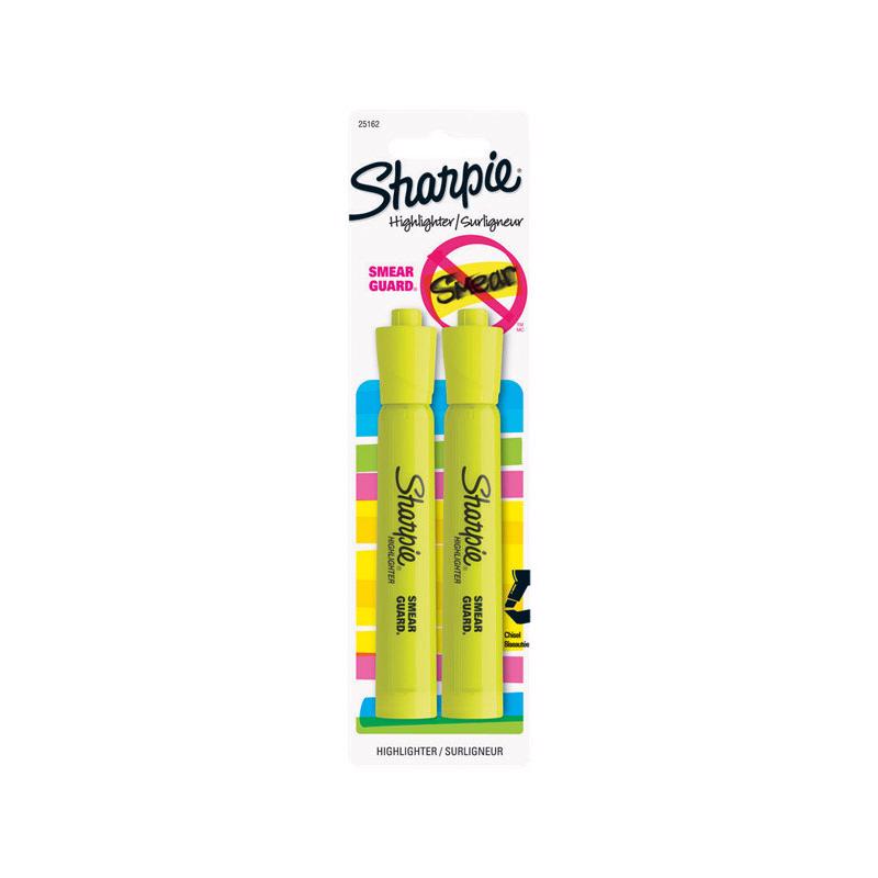 HIGHLIGHTER FL YLW 2PK - Pack of 6