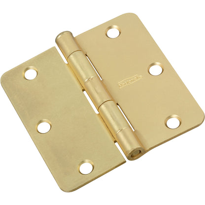DOOR HINGE SAT Brass3.5" - Pack of 5