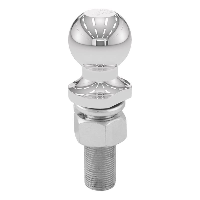 Emery Jensen hitch ball STL 3500lb for towing, with a metal ball and mounting shank, designed for towing accessories and trailers.