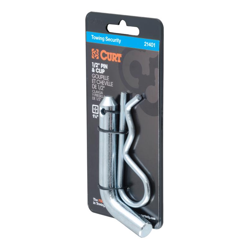 HITCH Pin&clip ZNC 4.5"l