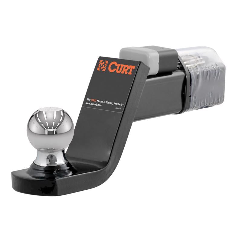Emery Jensen tow starter kit with 4-inch 7500-pound hitch ball for towing and hauling applications.