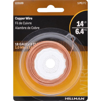 HBY WIRE COPPER 18GA 25' - Pack of 10