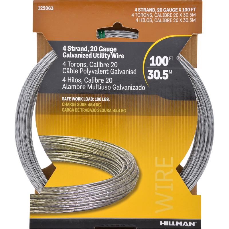 WIRE GALV 20GA 100'