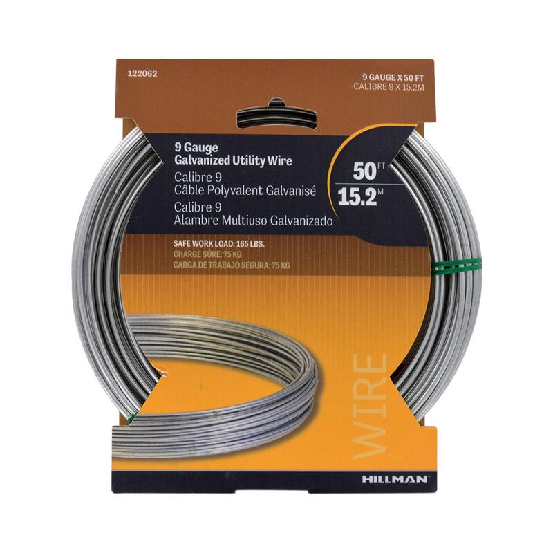 WIRE GALV 9GA 50'