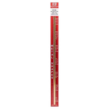 Round metal tube from Emery Jensen's BRS Hobby Craft Metals collection, measuring 12x3/32 inches, suitable for craft projects.