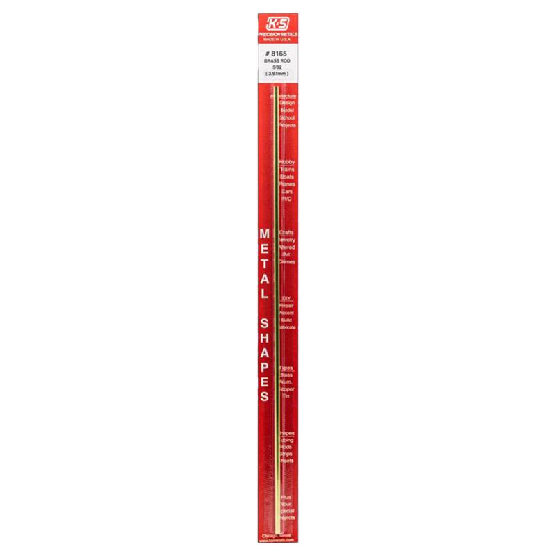ROD SOLID BRASS 12X5/32"